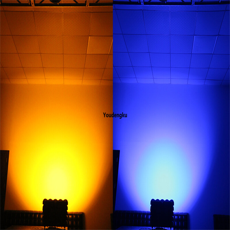 4pcs High brightness Outdoor 25 x 30w RGBA 4IN1 COB Strobe LED DMX Matrix Blinder Waterproof DJ Event Stage Wash Light