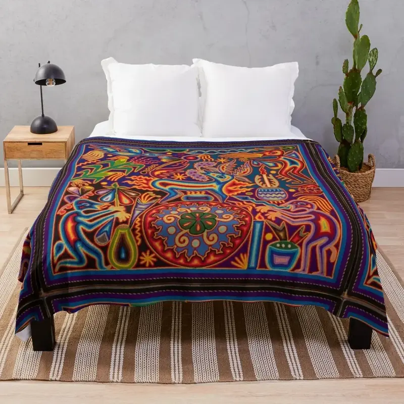 Huichol, меховое одеяло, мягкие кровати, теплые зимние одеяла