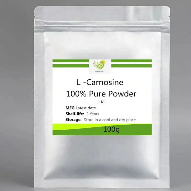 L-carnosine Powder, promueve el metabolismo celular, nutriente de la piel