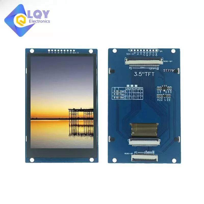 2.4/2.8/3,5 Cal 240x320 320x480 SPI 2.4 "TFT moduł portu szeregowego 5V/3.3V Adapter PCB ST7789V/ST7796S wyświetlacz LCD do Arduino
