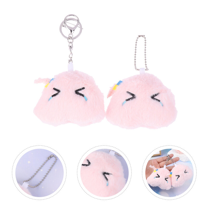 Bocchi The Rock Anime Goods Kawaii Doll Goto Hitori Character Image Pink Plush Stuffed Cartoon Pendant Ornament Gift Squeak Toy