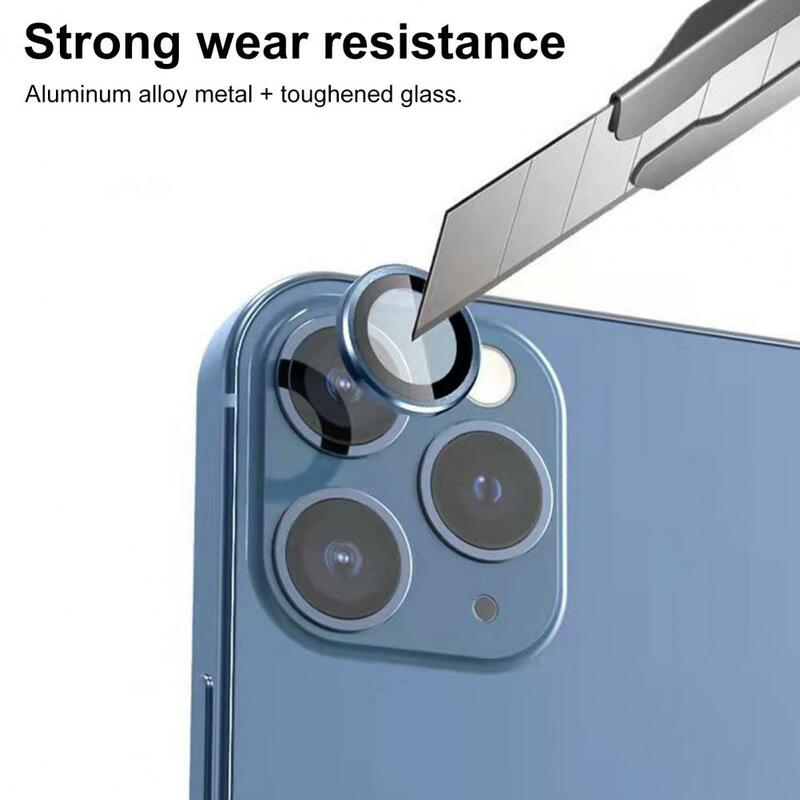 Durable Lens Protective Glass  Anti-scratch Transparent Lens Tempered Glass  Phone Camera Lens Protective Films