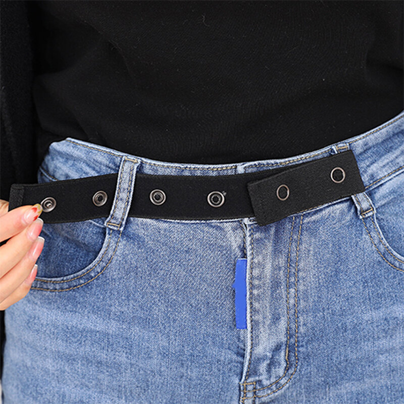 Jeans élastiques invisibles pour femmes et hommes, sans environnement, faciles à utiliser, sans tracas