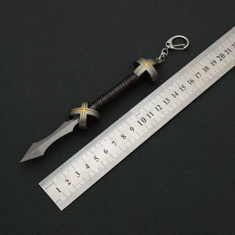 16cm Jujutsu Kaisen Weapon Ryomen Sukuna Kamutoke Metal Anime Peripheral Cursed Weapon Statue Samurai Sword Gifts Toy for Boys