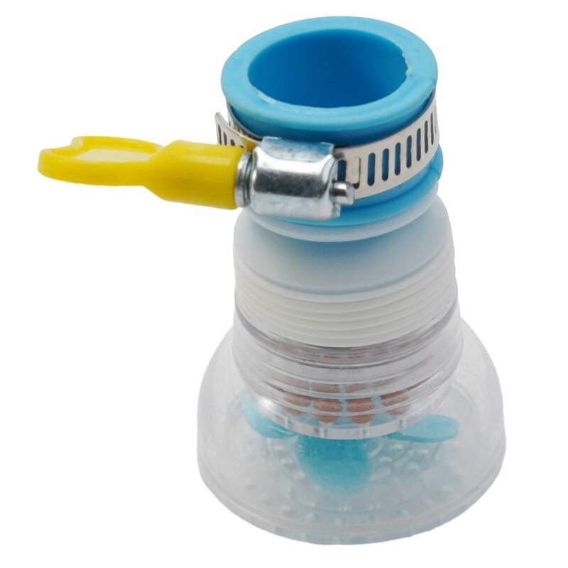 Filtro per l'acqua rubinetto Extender filtro flessibile regolabile in polipropilene per rubinetto dell'acqua universale