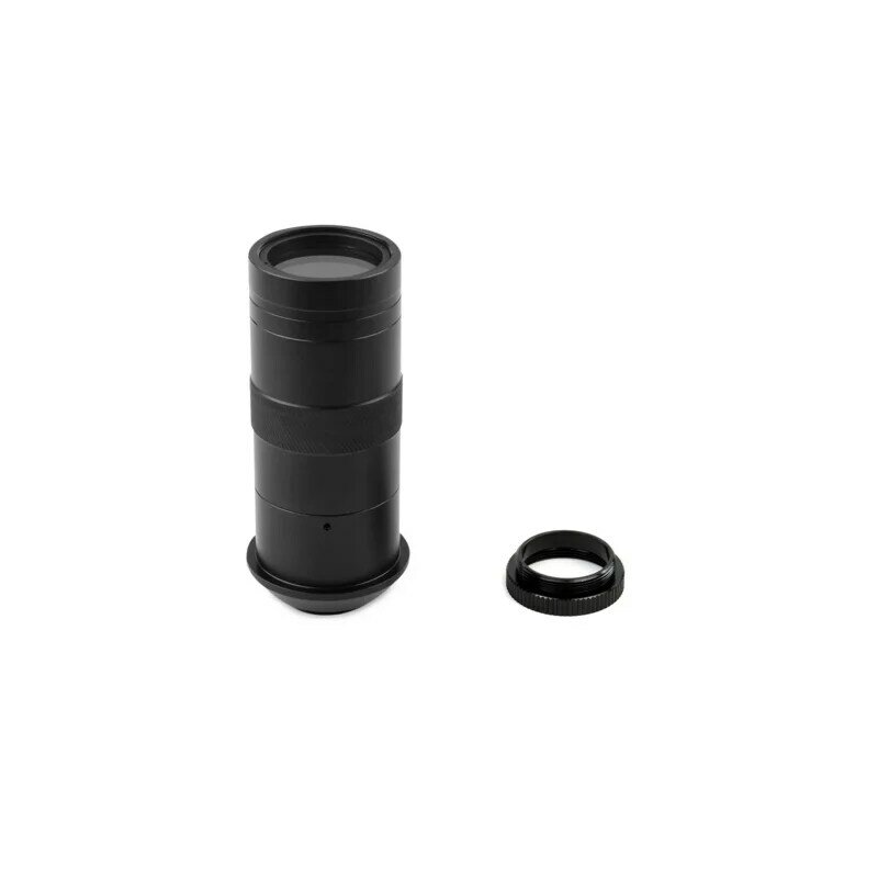 SMEIIER Industrial Microscope Lens With 100X Magnification, C/CS-Mount Suitable For Raspberry Pi HQ Camera