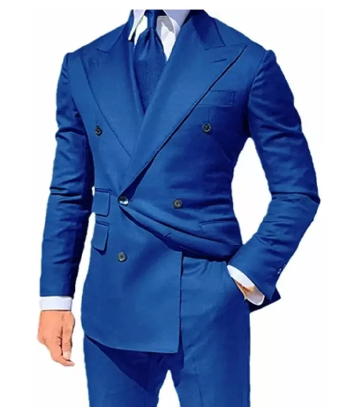 Herren Zweireiher Smoking Anzug für Bankett Abschluss ball Blazer Jacke grüne Hochzeits anzüge für Unternehmen (Jacken hose)