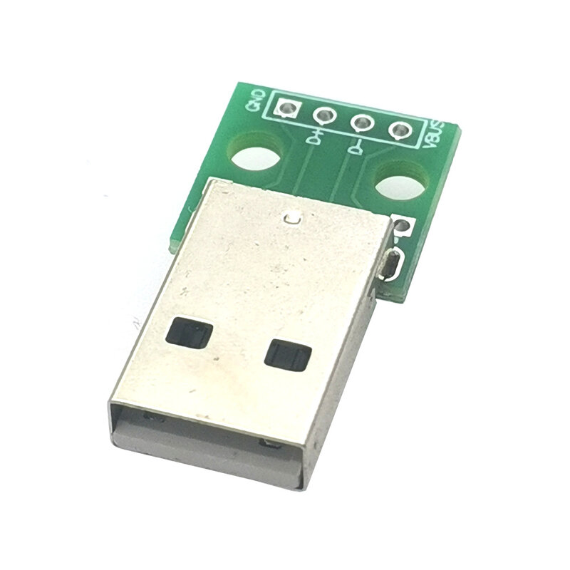 1 pz Micro Mini USB USB A maschio USB 2.0 3.0 A femmina USB B connettore interfaccia A 2.54mm DIP PCB Converter adattatore Breakout Board