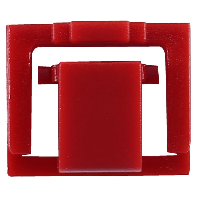 100Pcs Red RJ45 Port Ethernet LAN Hub Anti Dust Cover Plug Cap Blockout Protector with Proprietary Lock and Key