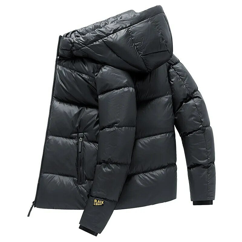 남녀공용 90 다운 재킷, 따뜻한 커플, 캐주얼 아우터, 패션 트렌드, 겨울 의류, 신상
