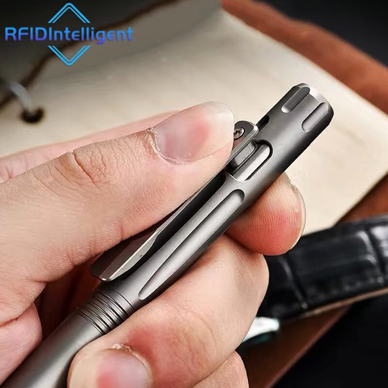 High Quality Titanium Tactical Pen Business Signature Pen Personal Defense Emergency Glass Breaker Outdoor Traveling Office Gift