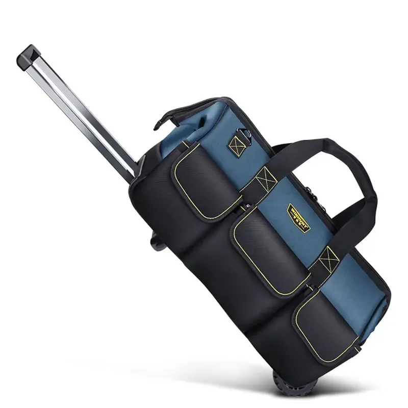 Новая многофункциональная сумка для столярных инструментов с колесами, профессиональная сумка для инструментов для электриков, инструменты для хранения, аксессуары для кемпинга