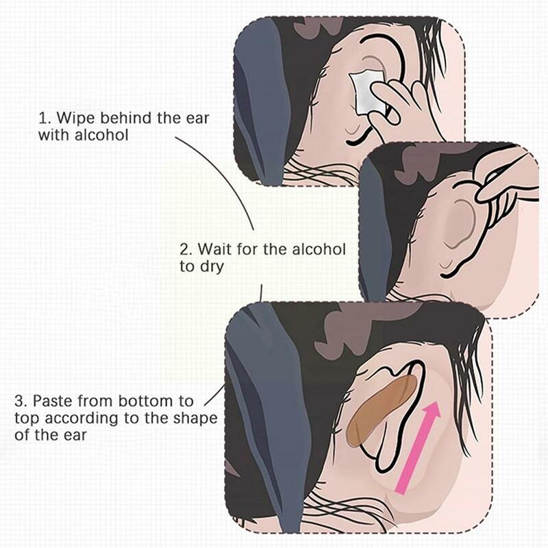 Elf Ohr Aufkleber Furnier Ohren Werden Ohr Korrektur Aufkleber Stereotypen Aufkleber Vertikale Stehen Ohr V-Gesicht Ohr Großhandel E3D8