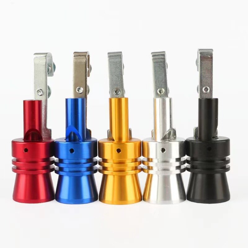 1PC Car Modified Turbine Whistle Exhaust Pipe Sounder Motorcycle Imitation Sounder Turbine Exhaust Sound Amplifier Whistle Parts