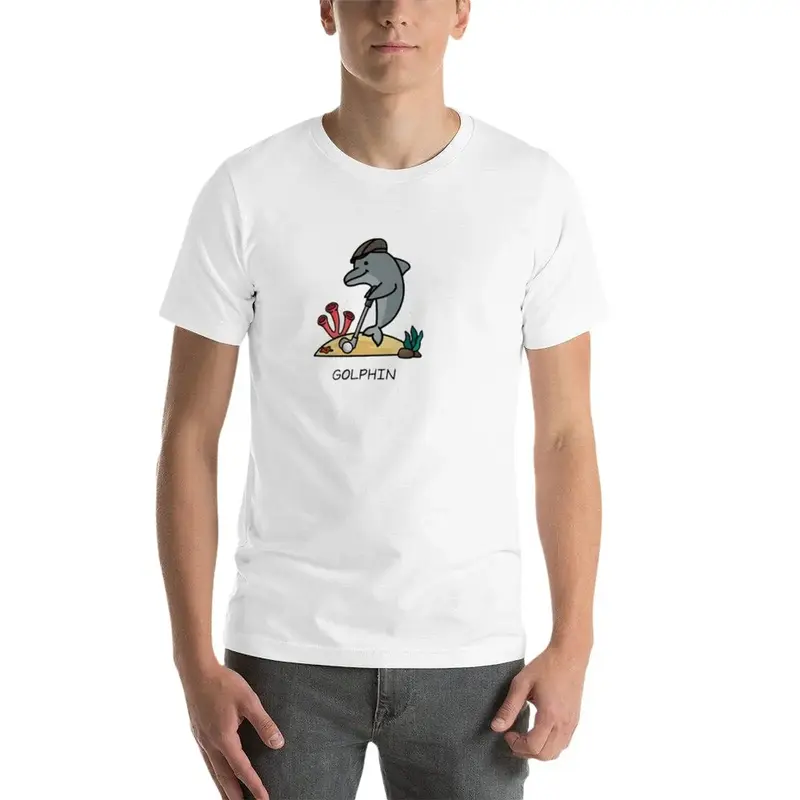 Golphin T-Shirt Voor Heren En Dames T-Shirt Esthetische Kleding Nieuwe Editie T-Shirts Voor Heren Pack