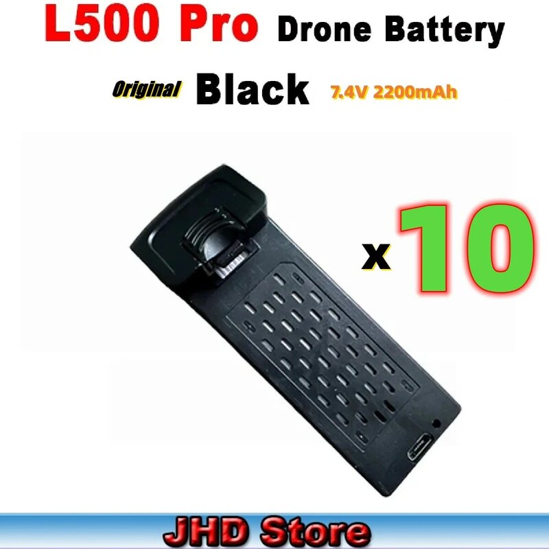 Jhd L500 PRO MAX แบตเตอรี่ lyzrc ของแท้ L500 Pro Drone แบตเตอรี่2200mAh อุปกรณ์เสริมแบตเตอรี่ L500 Pro