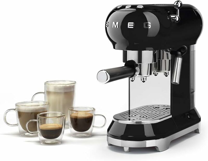 Máquina Espresso Preto, ecf01 Blus, máquina de café expresso, 1 l
