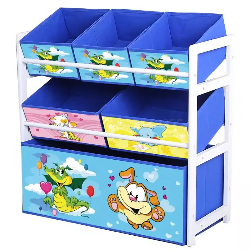 Solid Wood Toy Rack Storage Rack Toy Box Finishing Child Toy Cabinet Home Toy Storage Baby Storage Box Organizer for Kids