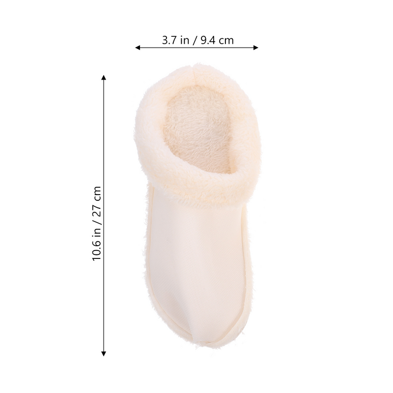Warm Liner Clogs Plush Slippers Shoes Insoles Arctic Fleece Cozy Inner Soles Slip-On Winter Clog Shoes Lining Sock Size 40-41