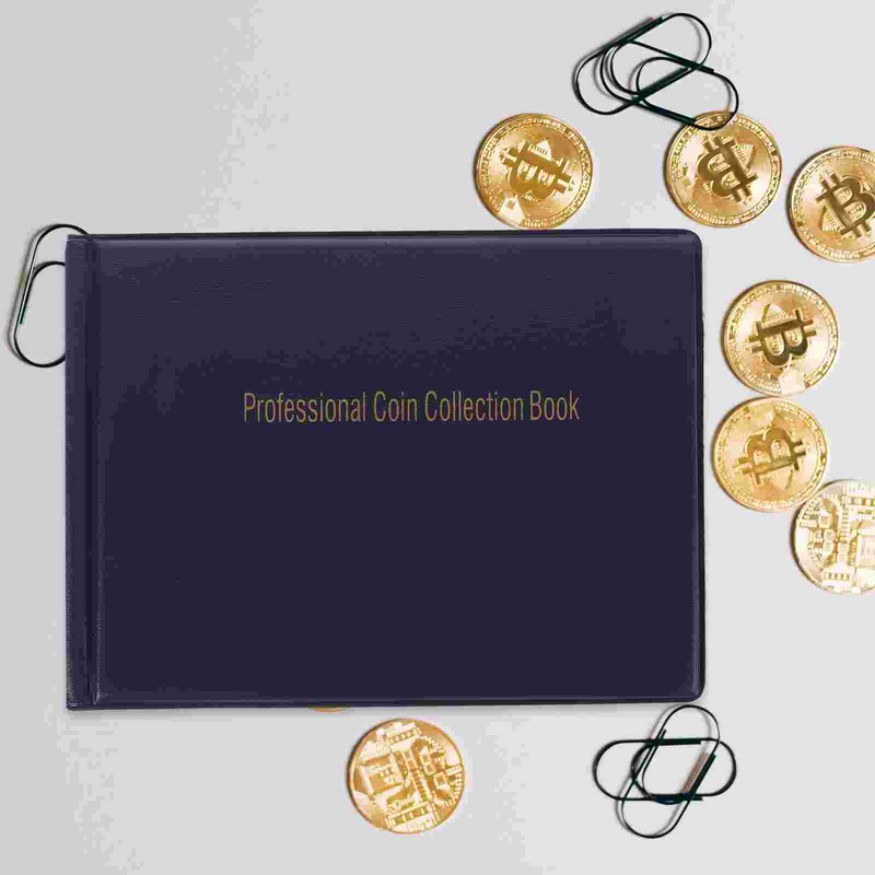 Collezione di monete libro monete Commemorative Album Storage organizzatore In linea supporto In Pvc