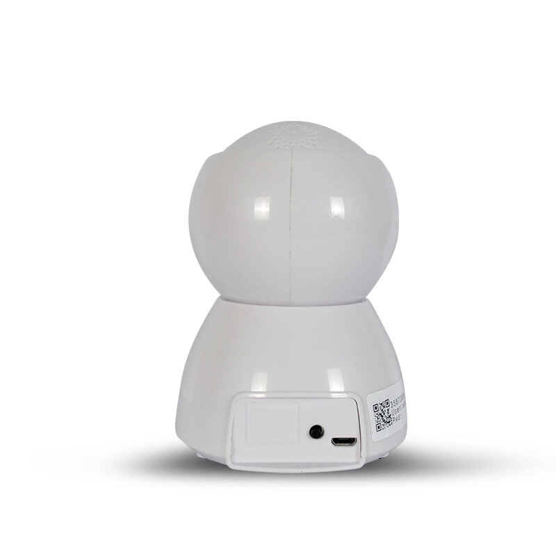 Night Vision Vigilância Em Casa Webcam, sem fio WiFi Baby Monitor, Voz Bidirecional Detecção de Movimento Humano, Câmera IP, Rotação PTZ