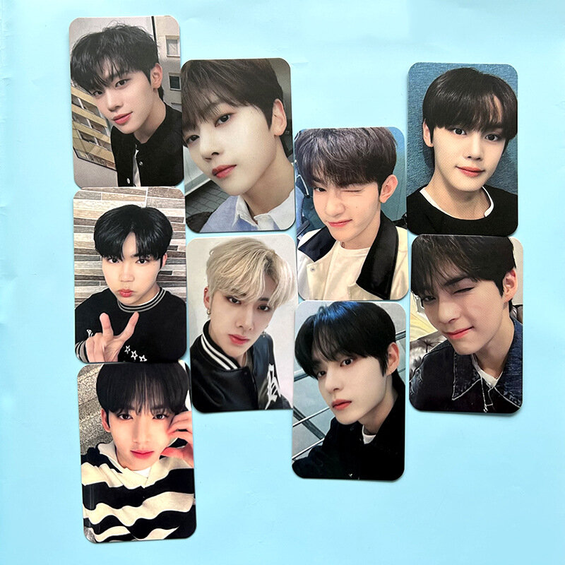 KPOP ZB1 KCON 2023 9PCS Special Photocards Boys Planet New Idols LOMO Cards ZhangHao Ricky Paper Cards ZEROBASEONE Fans Gifts