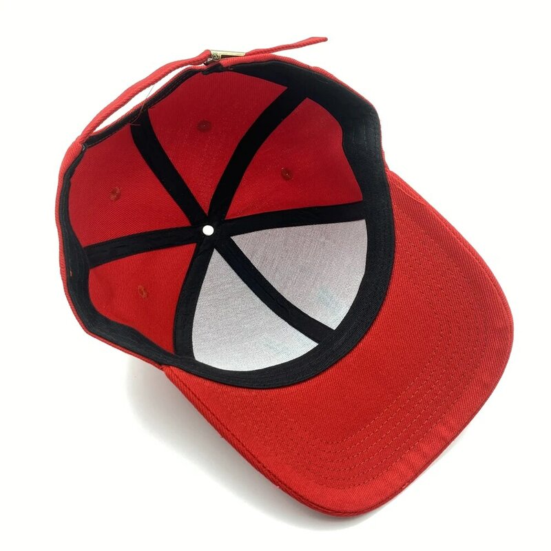 หมวกเบสบอลปักลายอะนิเมะกัปตันทีมโลโก้ Wakabayashi genzo COSPLAY unisex สีแดงหมวกกันแดดอุปกรณ์เสริมของขวัญ