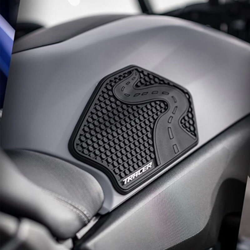 แผ่นสติกเกอร์ติดถังน้ำมันรถจักรยานยนต์กันลื่นด้านข้างสติกเกอร์กันน้ำสำหรับ Yamaha Tracer 9 TRACER9gt 9 GT 2021-2023 24