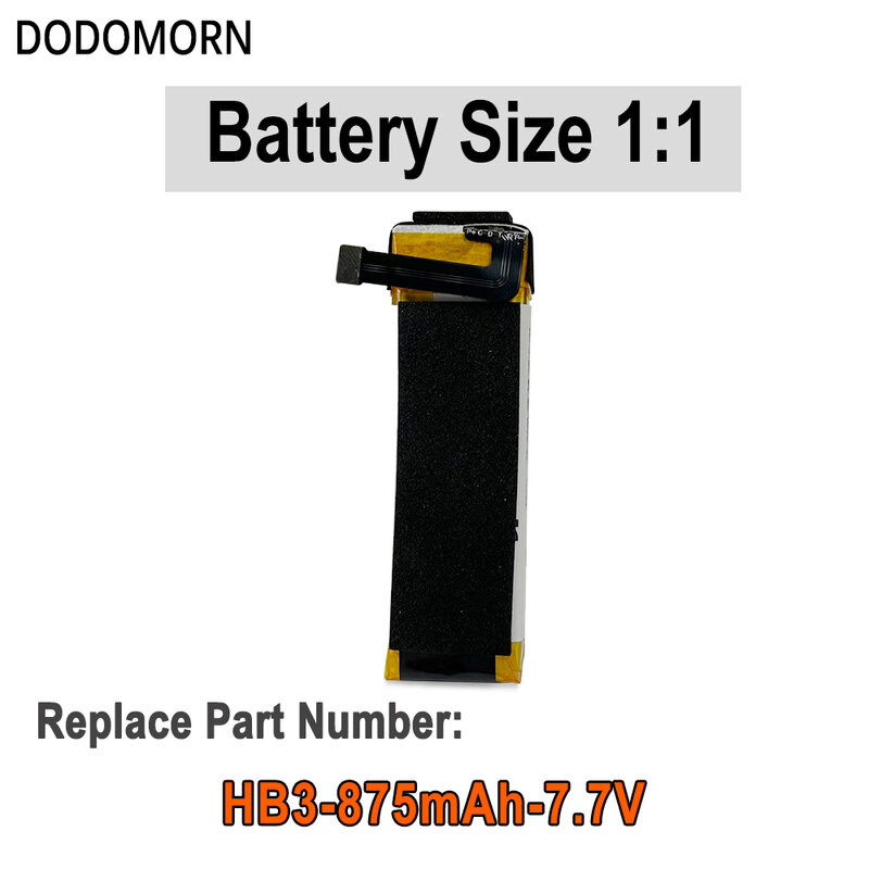 DODOMORN 100% Nouveau 875mAh HB3-875mah-7.7V Haute Qualité Batterie Pour DJI OSMO Pocket 1 POCHE 2 Série 2ICP5/22/65 Livraison Rapide