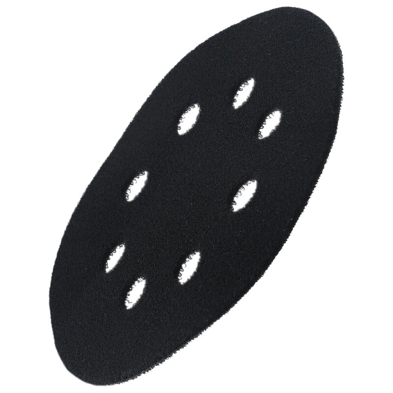Almohadilla de interfaz de protección de superficie ultrafina de 5 pulgadas y 8 orificios, almohadilla de lijado, esponja, evita que el polvo se obstruya, máquina lijadora limpia