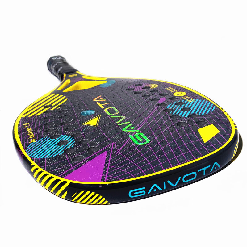 Raket tenis pantai Gaivota 2023 3K pola 3D tiga dimensi + tas