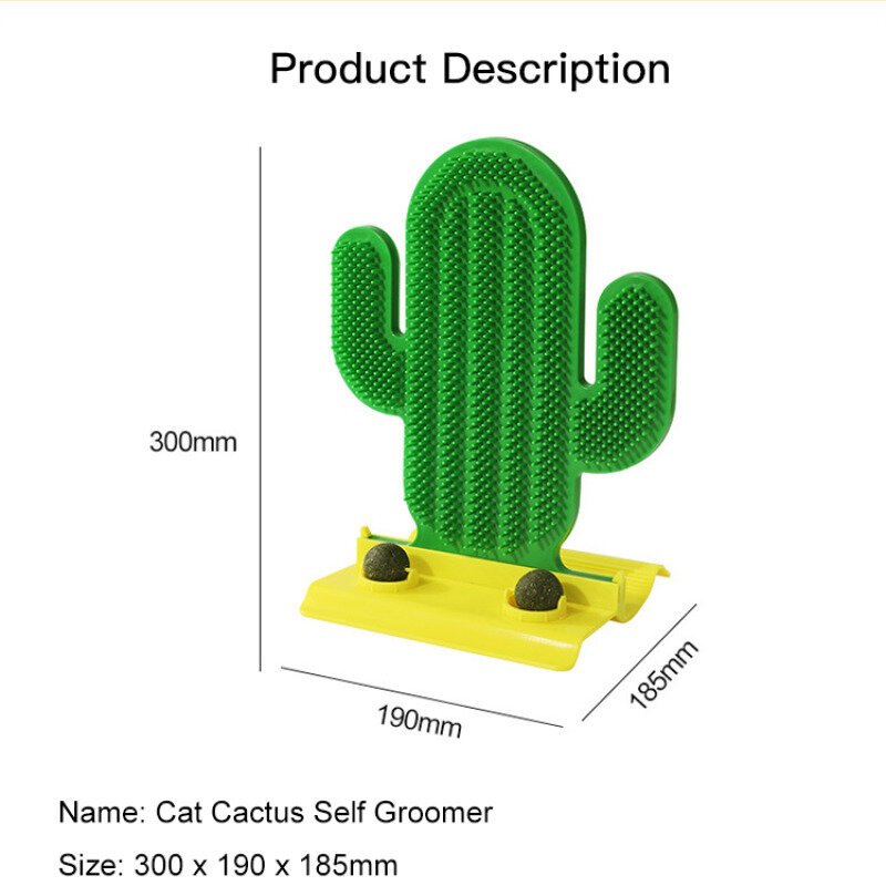 Kat Cactus Zelf Groomer