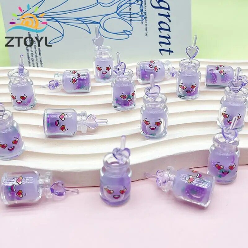 5 шт., миниатюрные светящиеся полимерные чашки для сока