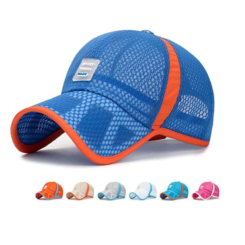 Bambini protezione solare traspirante berretto da Baseball donna berretti da Tennis estivi sport all'aria aperta cappello Snapback cinture regolabili cappelli da Golf da spiaggia