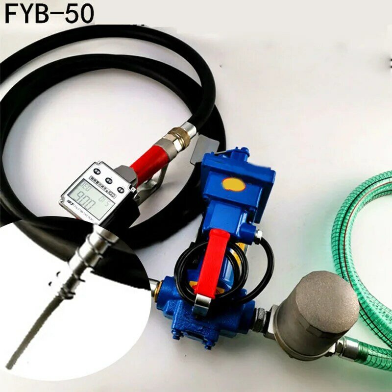 FYB - 50 jakość ogólne wyciszenie Diesel przeciwwybuchowy pompa paliwa 12 V 24 V duży przepływ samozasysający olej elektryczny samochodowa pompa paliwa
