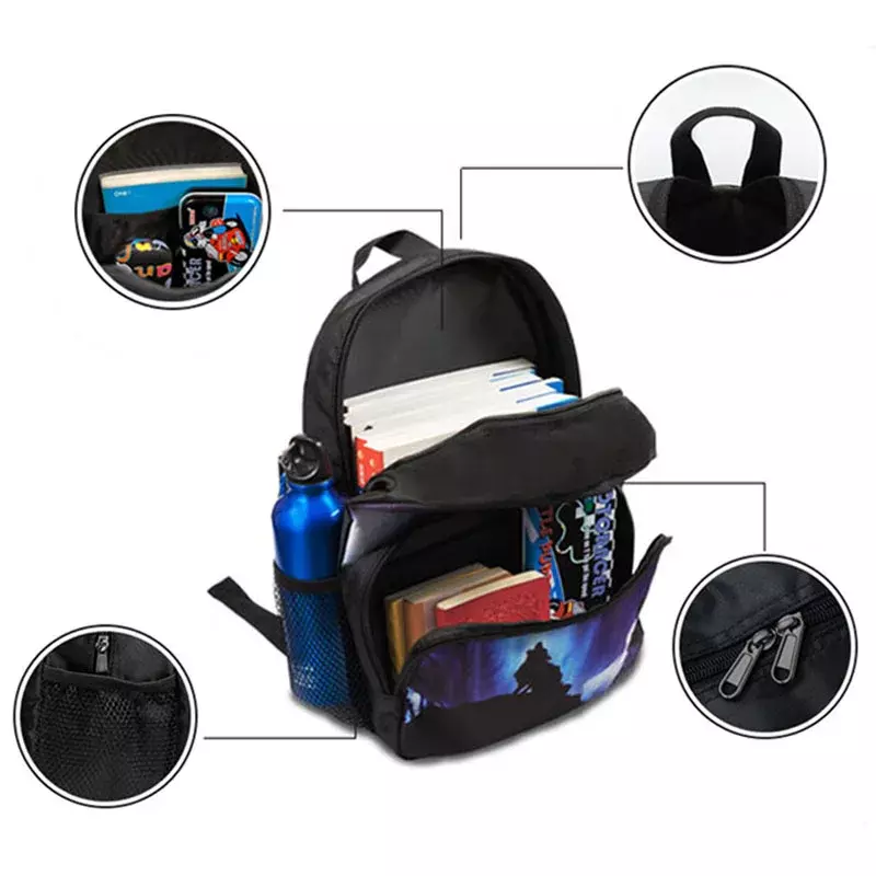 Mochilas escolares de dinosaurio para niños y niñas, mochila de guardería, bolso de hombro de lona, mochila escolar para niños, bolsa de libros