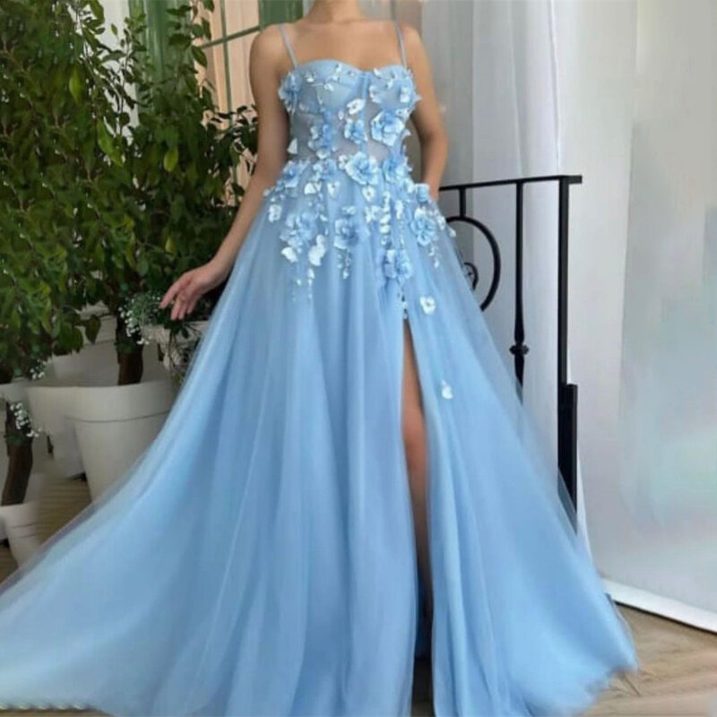 MOBUYE 2024 арабское дубайское ТРАПЕЦИЕВИДНОЕ ПЛАТЬЕ на тонких бретельках для выпускного вечера с коротким рукавом модное элегантное вечернее платье для женщин