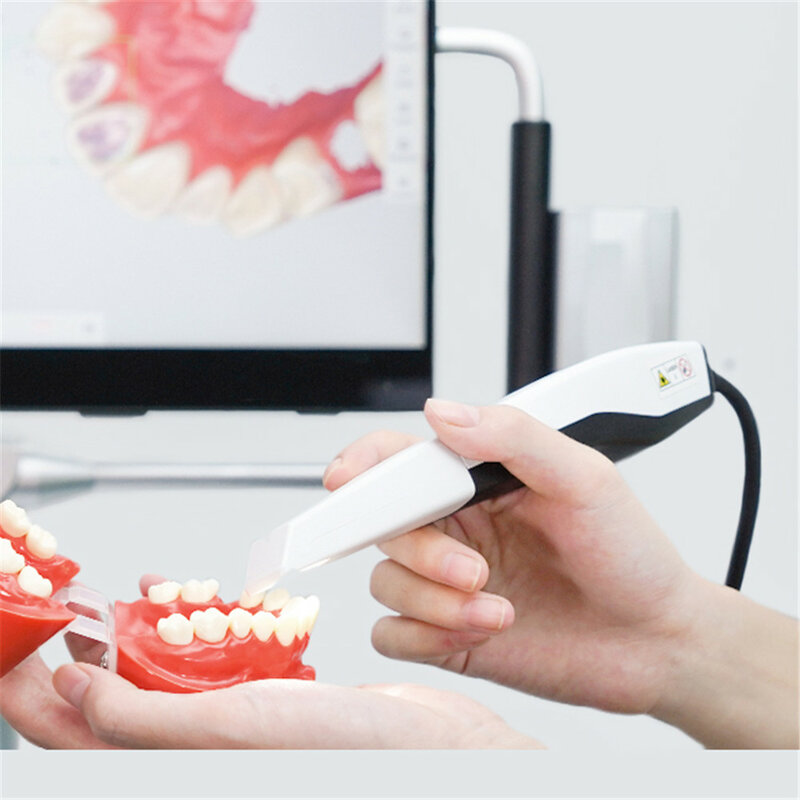Dental Lab Cad Cam 3D Intraoral Scanner Shinning Panda P3 STL, OBJ, PLY Scanning System Endodontics