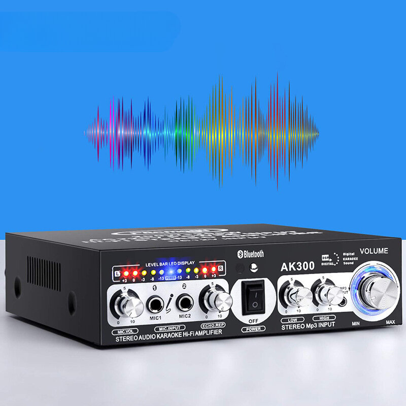 Amplifier Speaker Audio KTV rumah tangga, Amplifier Bluetooth kekuatan tinggi