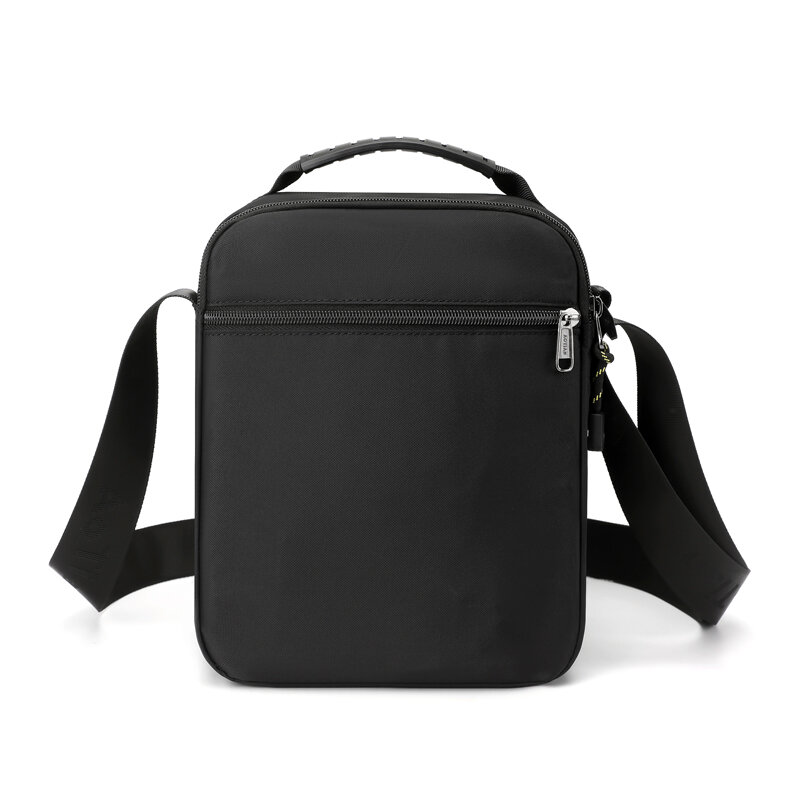 Men's Nylon Shoulder Bag Multi Pockets Crossbody Bag for Men Casual Lightweight Satchel Bag for Camping Hiking Travel Working