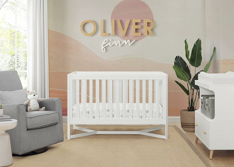 Tribeca 4-in-1 Baby Convertible Crib, Bianca White