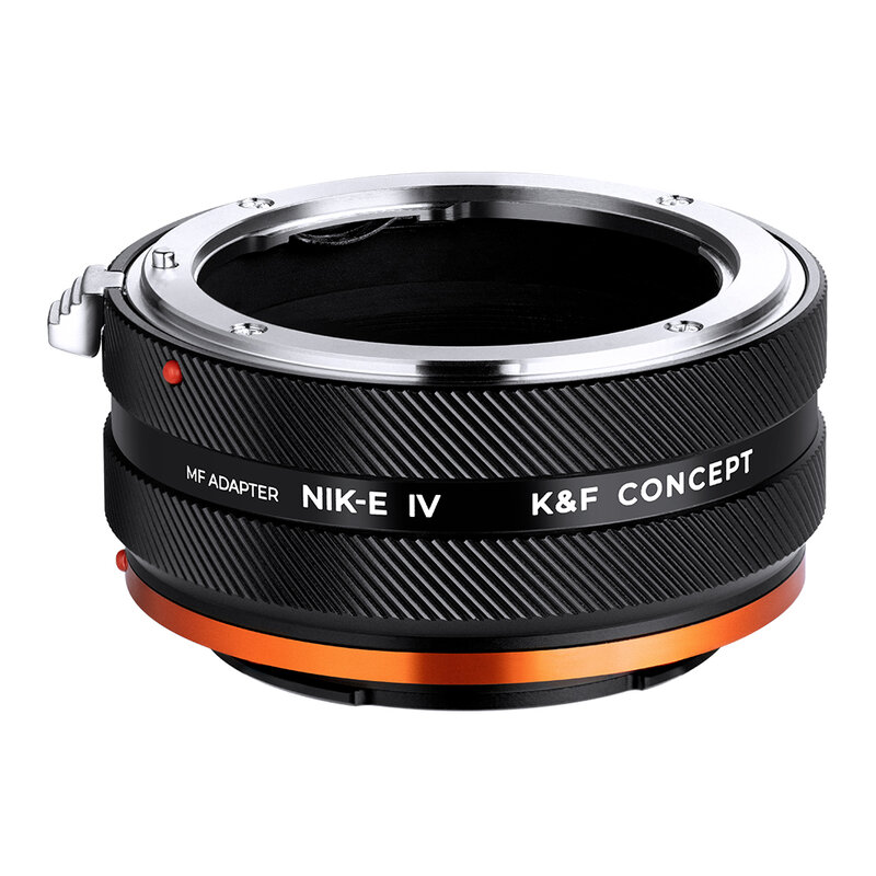 K & F Konzept Nik-E Nikon F AI Berg Objektiv Sony E FE Mount Kameras Adapter Ring für Sony A6400 A7M3 A7R3 A7M4 A7R4