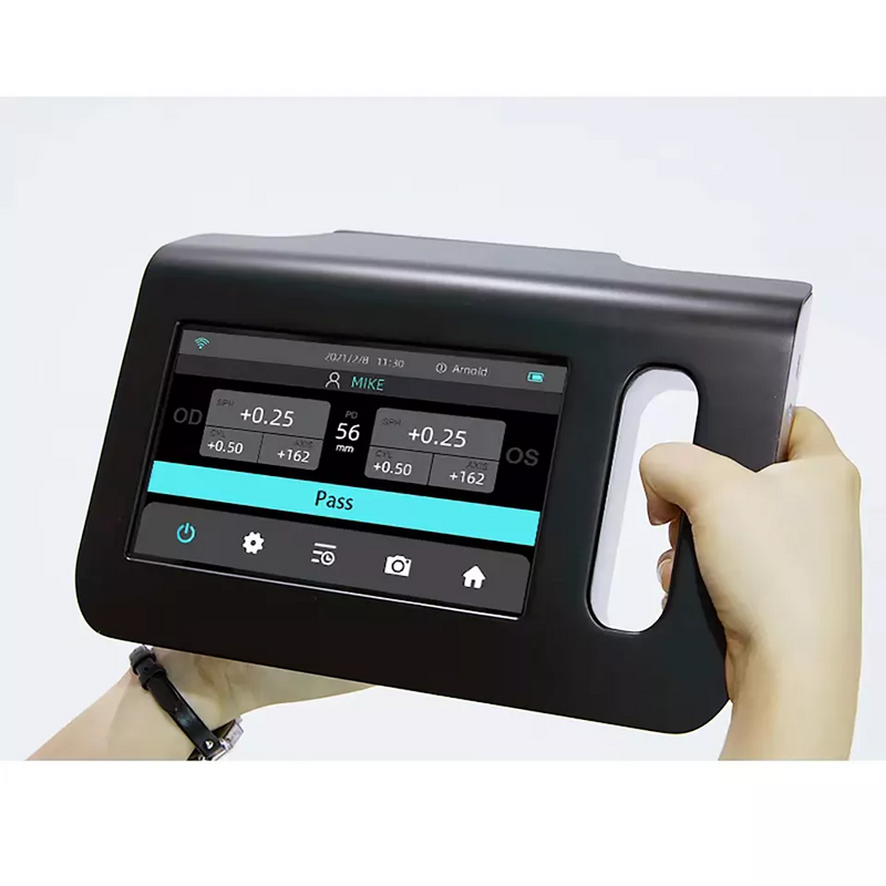 Rifrattore manuale automatico dell'occhio portatile del vaglio di visione di oftalmologia per il rifrattometro automatico dell'attrezzatura oftalmica ottica