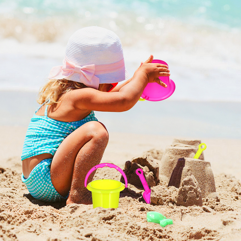 Juguetes de playa para niños pequeños, Mini Camping, playa, arena, 24 piezas