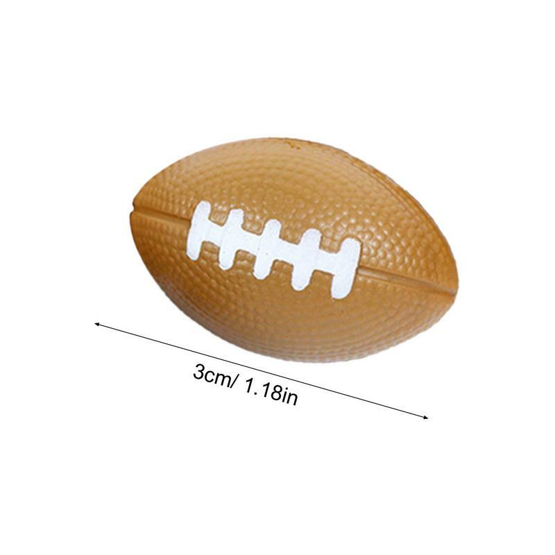 Squeeze Fidget Toys Sensory Fidget Toy elastico e rimbalzo Football americano salsiccia Rebound Squish Balls divertente regalo di natale