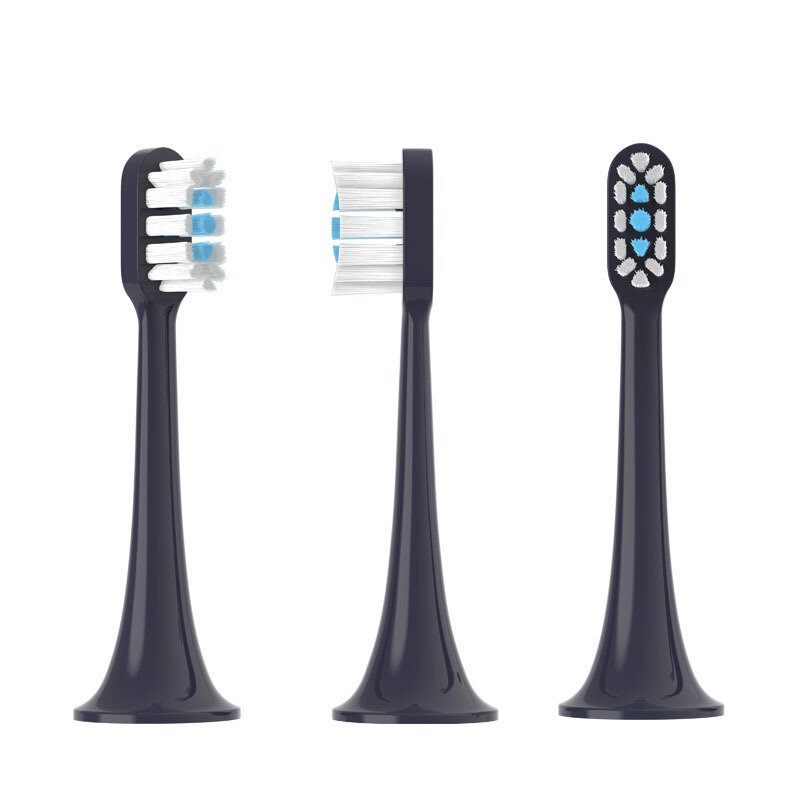 4/8PCS For Use with XIAOMI MIJIA  T700 Sonic Electric Toothbrush Head Soft Bristle Replacement Brush Heads with Caps Sealed Pack
