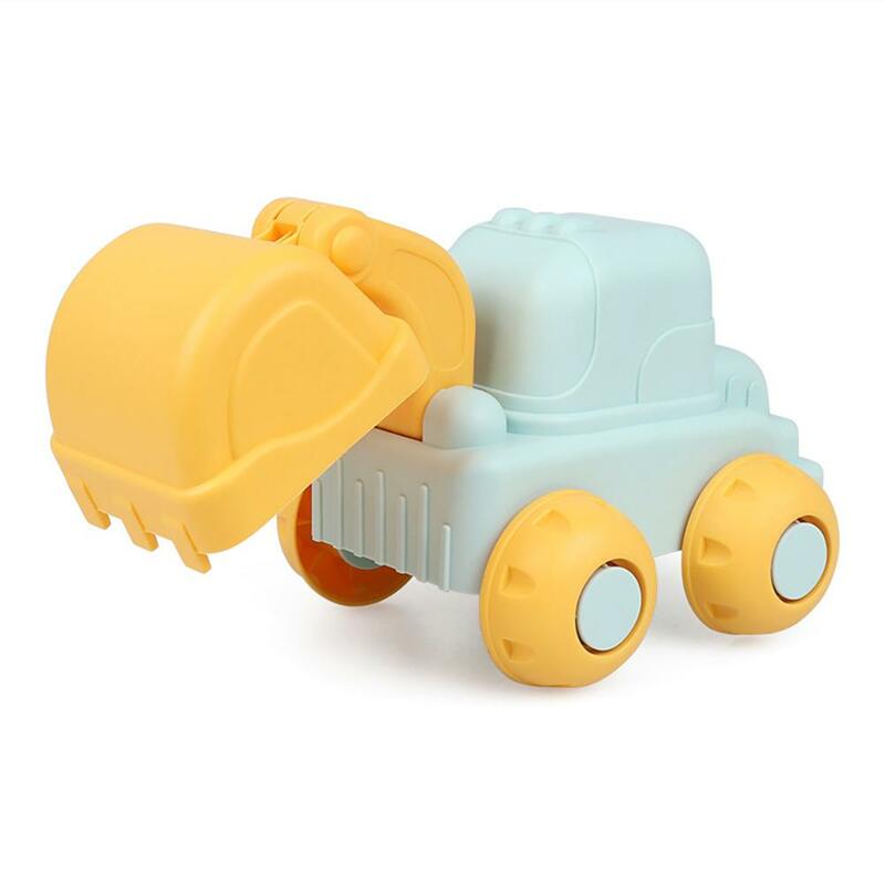 Summer Sand Beach Toys Children Simulation Excavator Bulldozer Digging Sand Tools Water Toys For Birthday Gifts