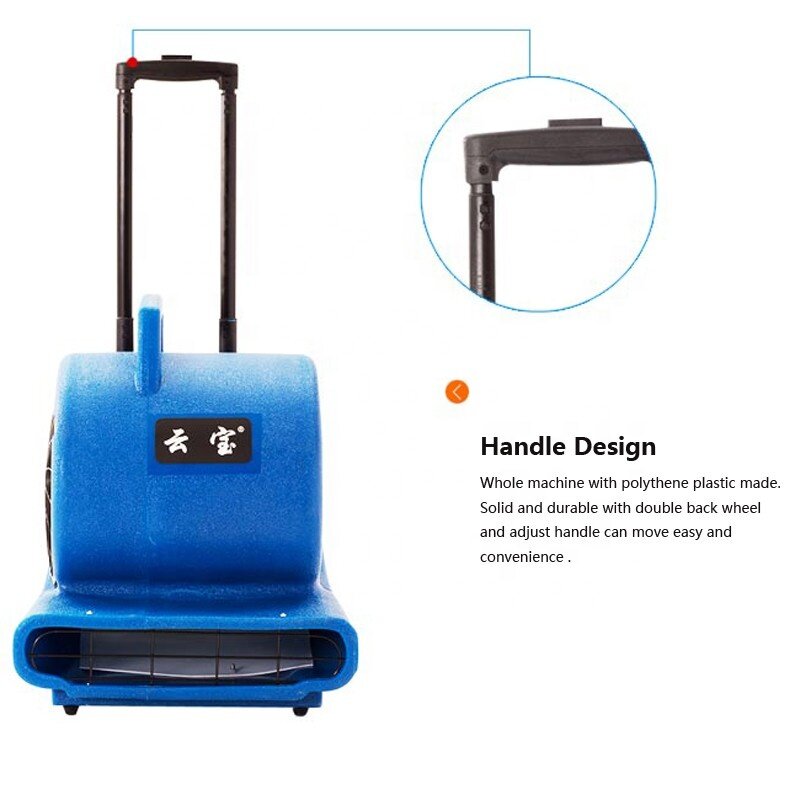 Ventilador do assoalho do ar da tampa plástica, secador para a estação, aeroporto, supermercado, toalete