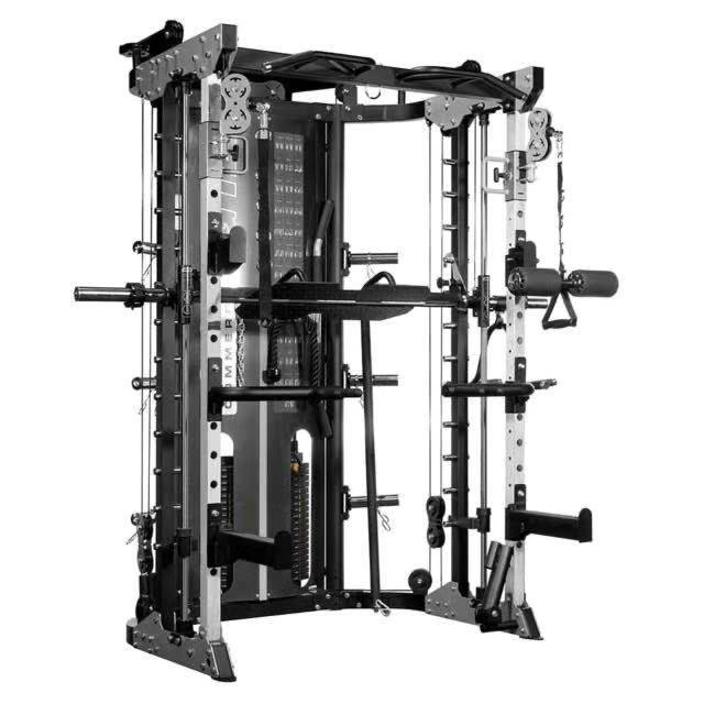 Beste Prijs Jammer Arm Multi-Functionele Fitnessapparatuur Trainer Smith Machine Met Gewicht Stack