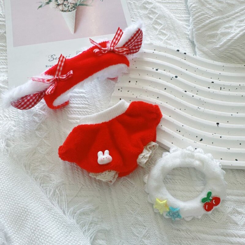 Ubranka dla lalki gwiazdy słodkie pluszowa lalka ubranka dla lalki akcesoria dla lalek zabawki prezentowe lalek idola